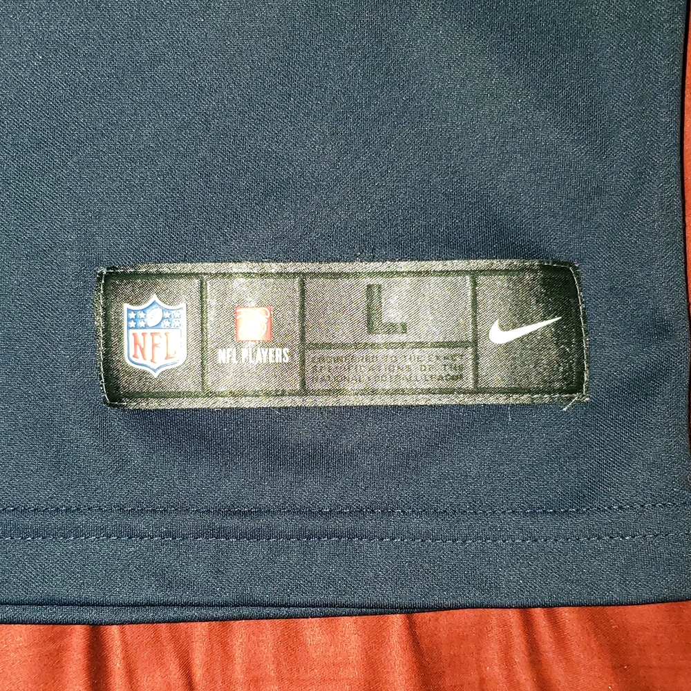 Chicago Bears Khalil Mack Home Navy Blue Nike Vapor Limited Jersey - Picture 10 of 11